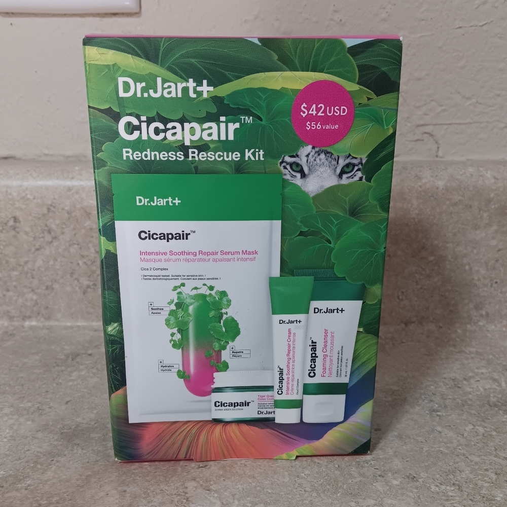 DR. JART+ Cicapair Redness Rescue Kit for Sensitive Skin Set  SEALED!